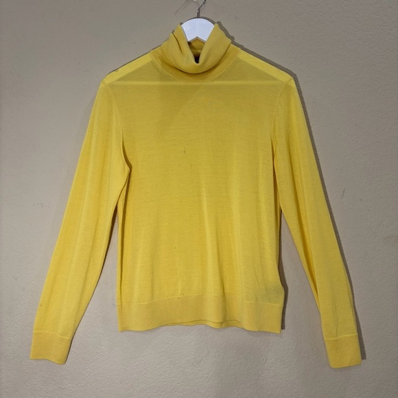 Polo Ralph Lauren Purple Label 100% Cashmere Turtleneck Sweater Women’s Sz L